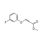 3-(3-氟苯氧基)丙烯酸甲酯