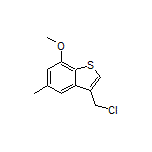 3-(氯甲基)-7-甲氧基-5-甲基苯并[b]噻吩