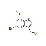 5-溴-3-(氯甲基)-7-甲氧基苯并[b]噻吩