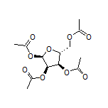 (2R,3R,4R,5R)-三乙酸[5-(乙酰氧基甲基)四氢呋喃-2,3,4-三基酯