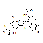 N-[(9S)-9-乙基-5-氟-9-羟基-4-甲基-10,13-二氧代-1,2,3,9,10,12,13,15-八氢苯并[de]吡喃并[3’,4’:6,7]吲嗪并[1,2-b]喹啉-1-基]乙酰胺