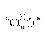2-溴-7-甲氧基-9,9-二甲基-9,10-二氢吖啶